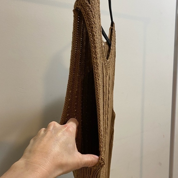 Anne Klein Plus Sz 3X 100% Cotton Cable Knit Vest Preppy Academia Old Money EUC - Picture 4 of 9